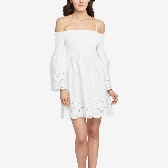 Rachel Roy Cotton Offtheshoulder Dress 